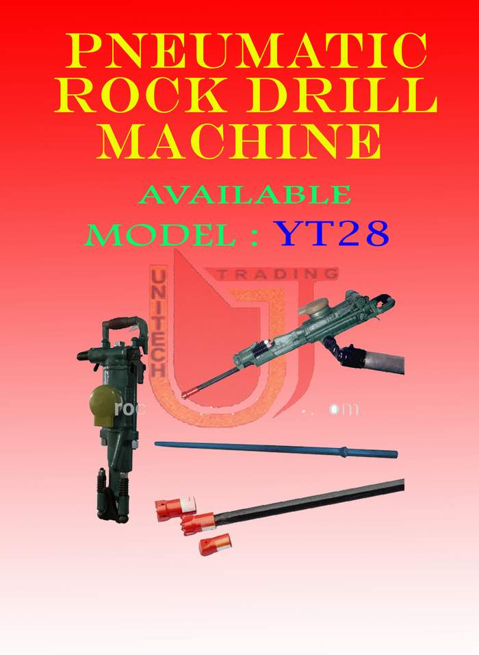 Pneumatic/Air rock drill machine in bd